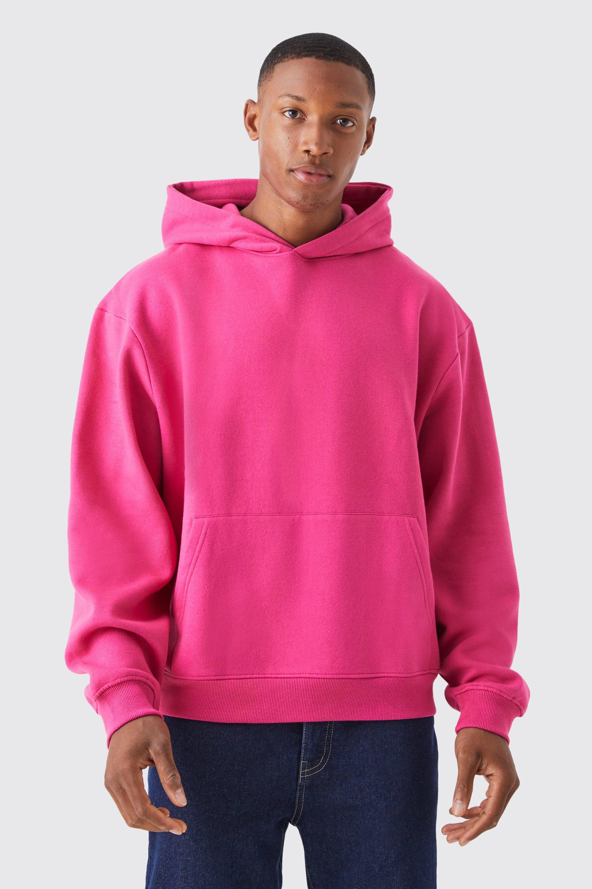 Hot pink 2025 mens hoodie